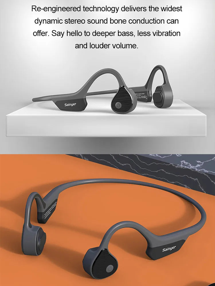 Bone Conduction Bluetooth Headset Sports Wireless Headset