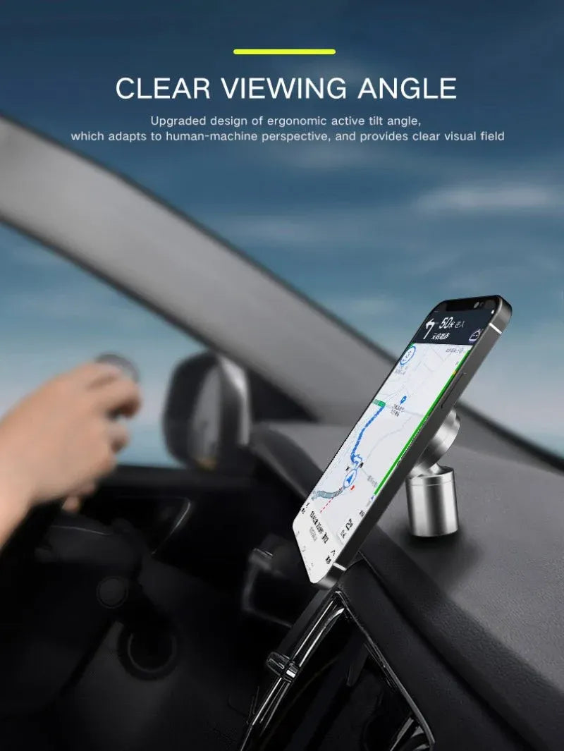 15W Car Magnetic Wireless Charger 🚗🧲
